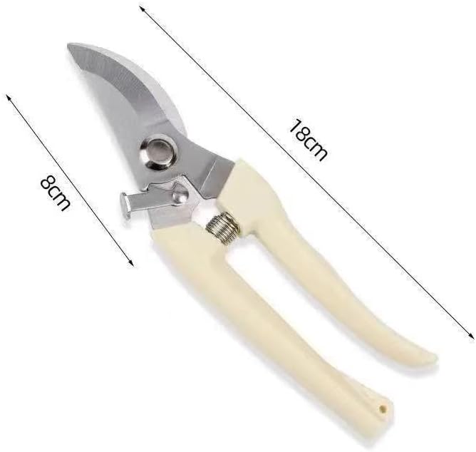 Garden Scissors for Plant, Tip Pruning Shears for Cutting Flowers, Trimming Plants, Bonsai and Fruits Picking