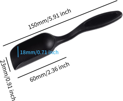 10Pcs Mini Shovel,Plastic Mini Gardening Shovel Spoons Soil Scoops,Cultivation Digging Transplanting Tools for Succulents Potted Flowers,Milk Powder/Coffee Beans Scoops (5 Colors)