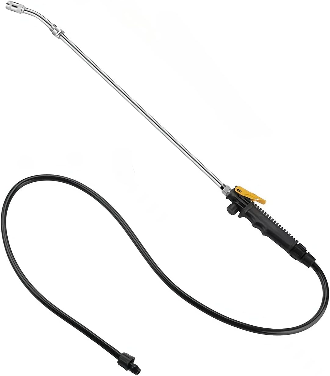 Replacement Sprayer Wand for Ryobi - Stainless Steel With Adjustable Nozzle, Trigger & Hose Compatible With P2803 (44 Inches)