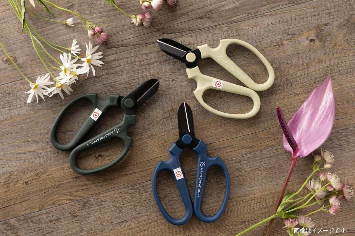 HAND CREATION 205478Sakagen Flower Scissors Hand Creation F-170 (Violet, 170mm)