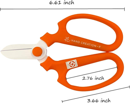 HAND CREATION 205478Sakagen Flower Scissors Hand Creation F-170 (Violet, 170mm)