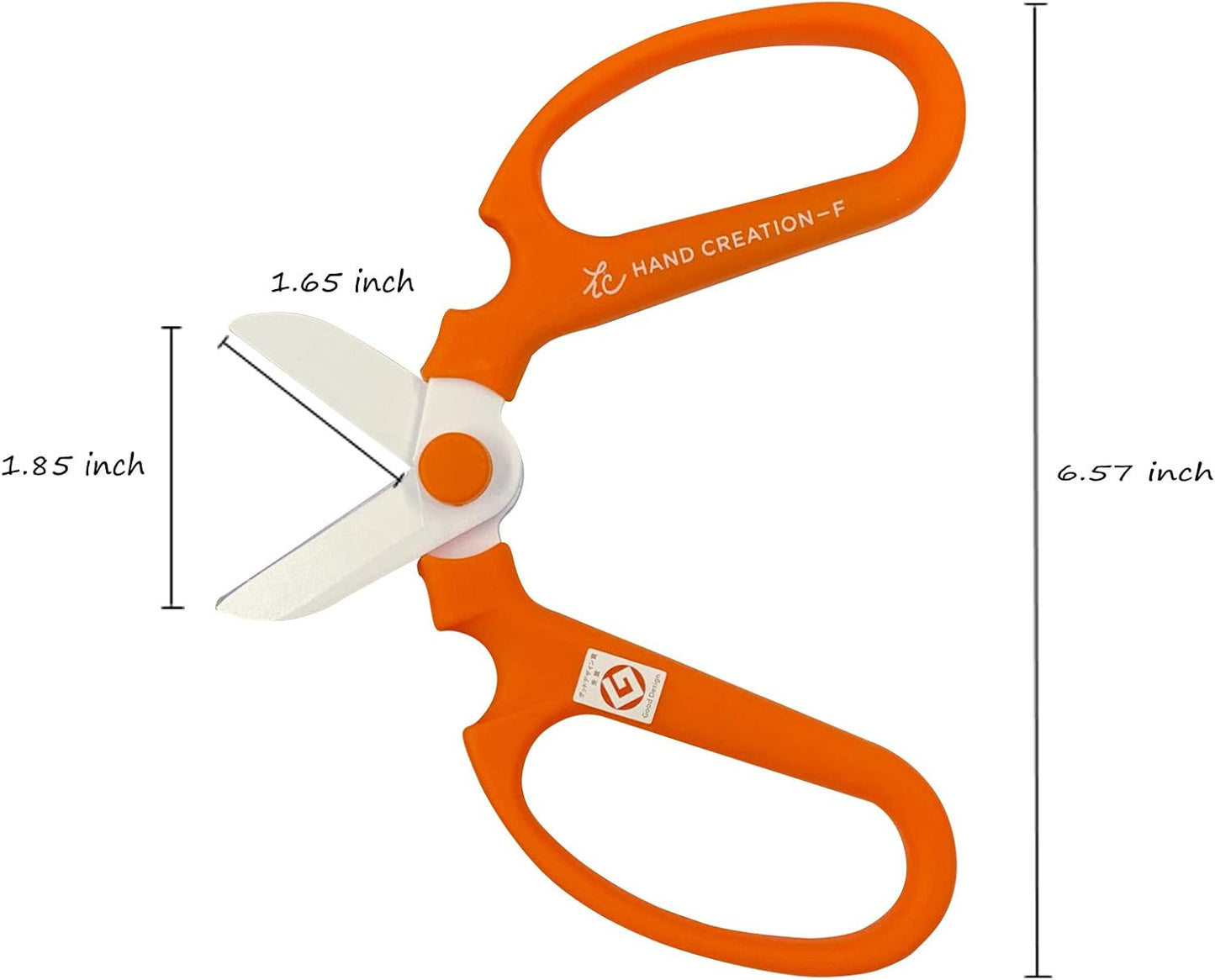 HAND CREATION 205478Sakagen Flower Scissors Hand Creation F-170 (Violet, 170mm)