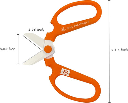 HAND CREATION 205478Sakagen Flower Scissors Hand Creation F-170 (Violet, 170mm)