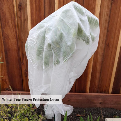 Frost Cloth Plant Freeze Protection, 5x60 Ft Floating Row Cover