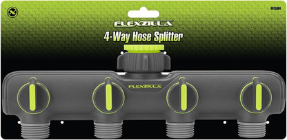 4-Way Hose Splitter, ZillaGreen™
