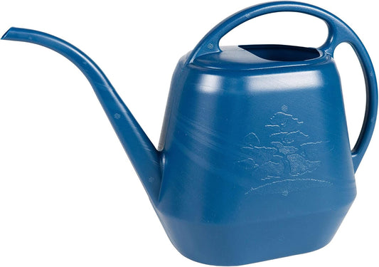 Watering Can Aqua Rite 1.1 Gallon (144 Fl Oz) Classic Blue