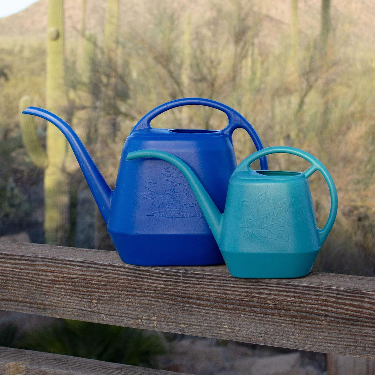Watering Can Aqua Rite 1.1 Gallon (144 Fl Oz) Classic Blue
