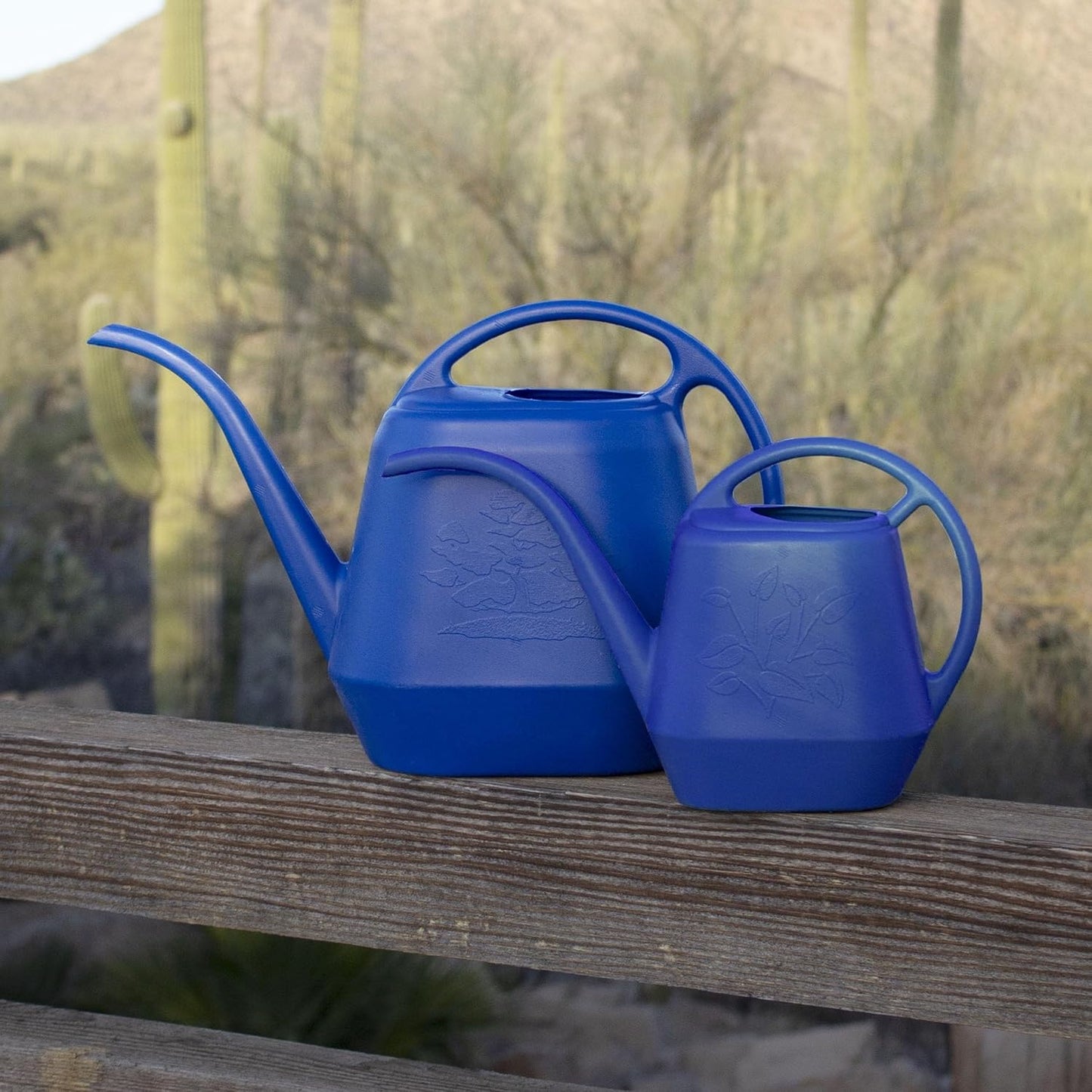 Watering Can Aqua Rite 1.1 Gallon (144 Fl Oz) Classic Blue