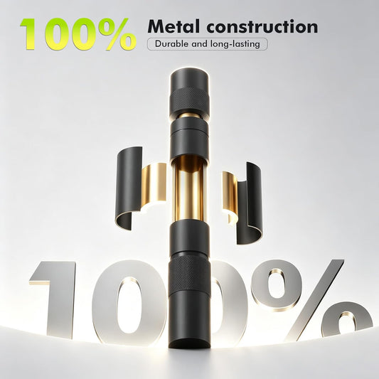 High Pressure Metal Hose Nozzle, Adjustable Twist Water Hose Nozzle