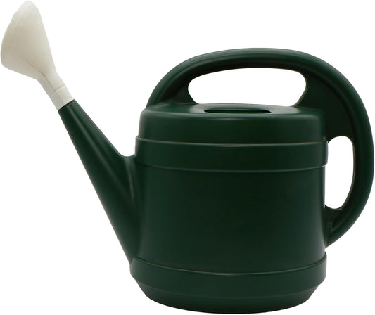 Standard Watering Can - Plant Watering Can - Small Plastic Garden Water Pot for Indoor Outdoor Plants Flowers , 2 Gallon, Green