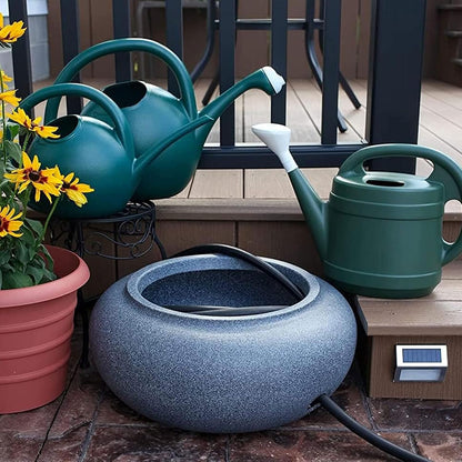 Standard Watering Can - Plant Watering Can - Small Plastic Garden Water Pot for Indoor Outdoor Plants Flowers , 2 Gallon, Green