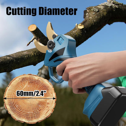 Electric Pruning Shears Compatible with Makita 18V Battery 2.4" Cutting Dia