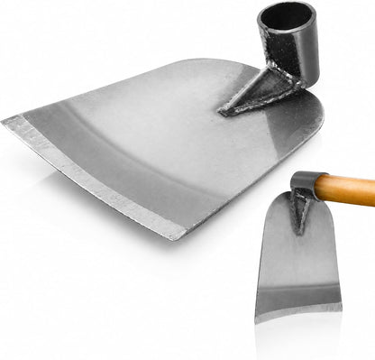 Gardening Hoe Head Outdoor Gardening Hoe Tool for Digging Soil Loosening Weeding and Bonsai Transplanting Compact Hand Head for Planting Tasks 7.67 X 6.10 X 1.96 in
