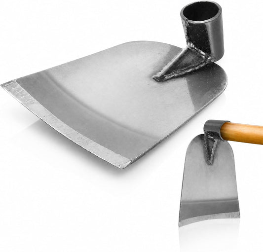 Gardening Hoe Head Outdoor Gardening Hoe Tool for Digging Soil Loosening Weeding and Bonsai Transplanting Compact Hand Head for Planting Tasks 7.67 X 6.10 X 1.96 in