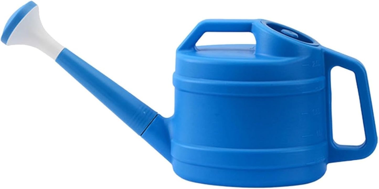 Watering Can for Plants with Sprinkler Head, Detachable Watering Can for House Plant Garden Flower, 2.5L Large Capacity Water Can Plastic Pot, Long Spout for Indoor Outdoor, 1/2 Gallon (2Pcs)