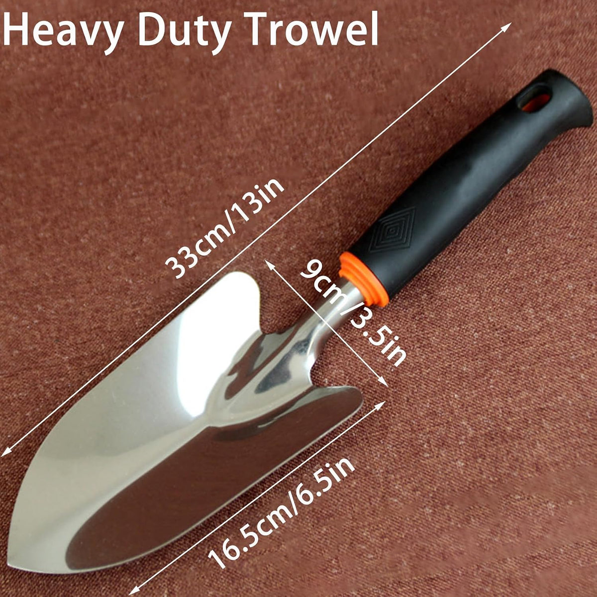 Garden Trowel Hand Shovel, Heavy Duty Stainless Steel Garden Spade