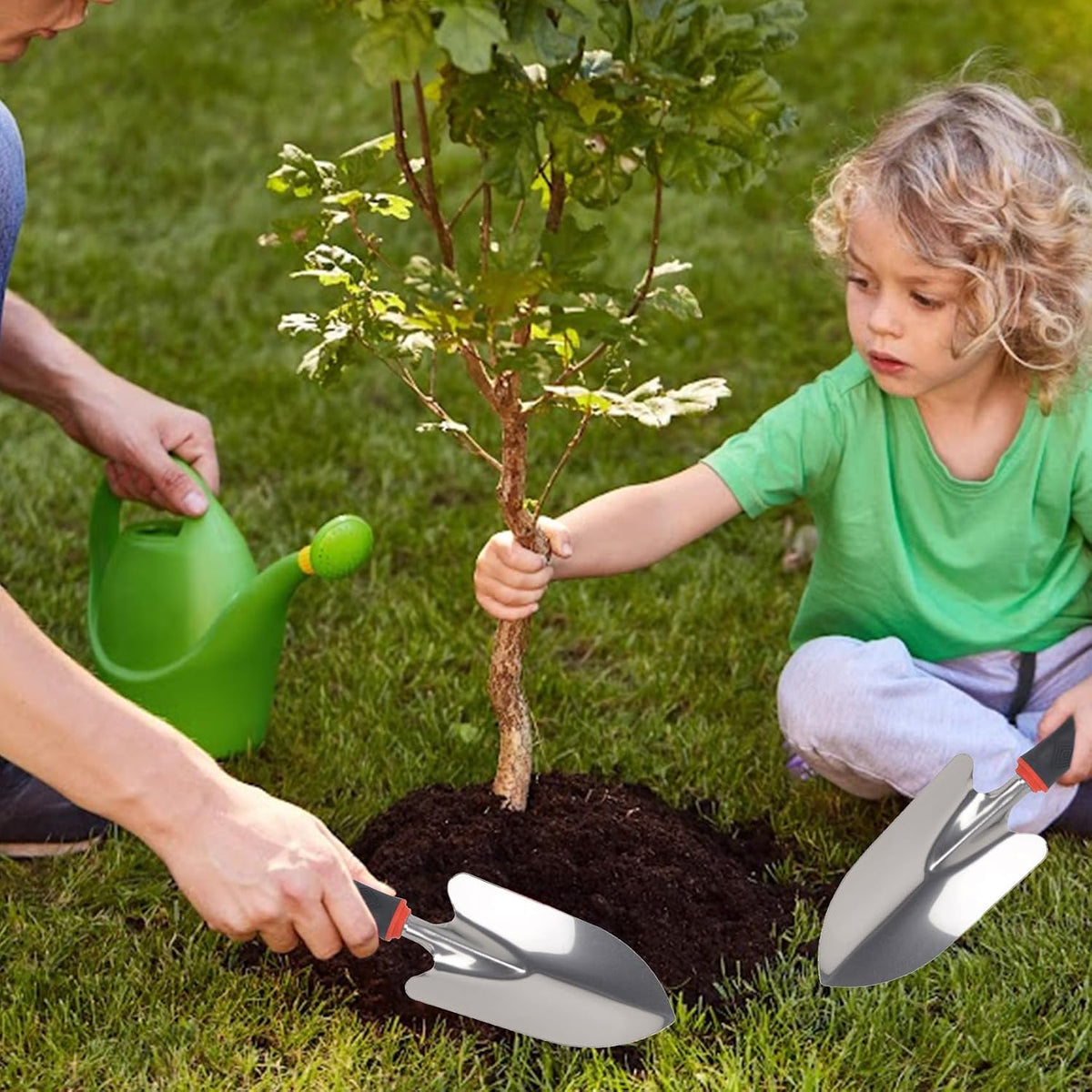 Garden Trowel Hand Shovel, Heavy Duty Stainless Steel Garden Spade