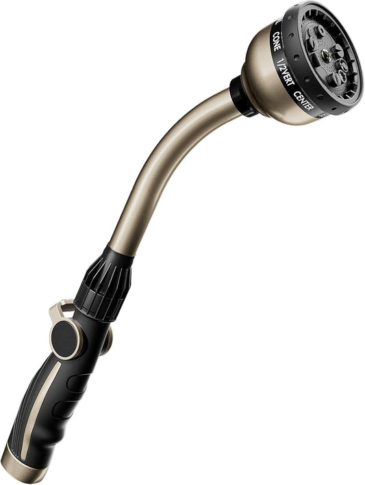 Watering Wand Heavy Duty, 15-Inch Long Hose Nozzle Sprayer