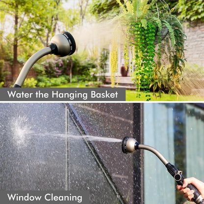 Watering Wand Heavy Duty, 15-Inch Long Hose Nozzle Sprayer
