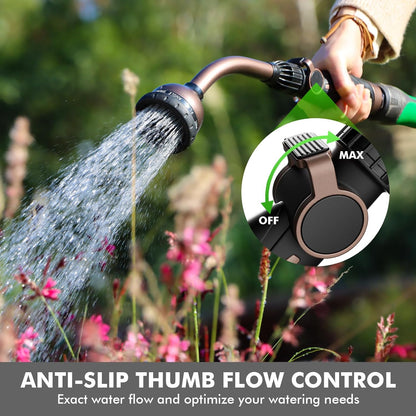 Watering Wand Heavy Duty, 15-Inch Long Hose Nozzle Sprayer