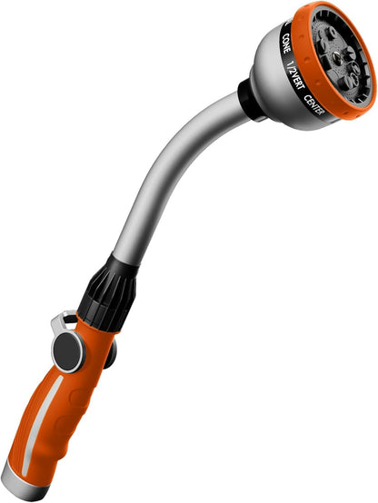 Watering Wand Heavy Duty, 15-Inch Long Hose Nozzle Sprayer
