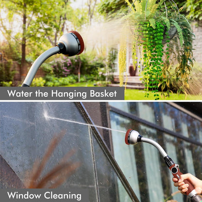 Watering Wand Heavy Duty, 15-Inch Long Hose Nozzle Sprayer