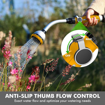 Watering Wand Heavy Duty, 15-Inch Long Hose Nozzle Sprayer