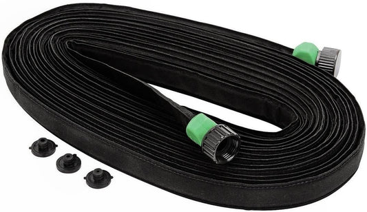 Heavy Duty Nylon Standard 3/4 X 50 Flat Soaker Seeper Drip Irrigation Hose