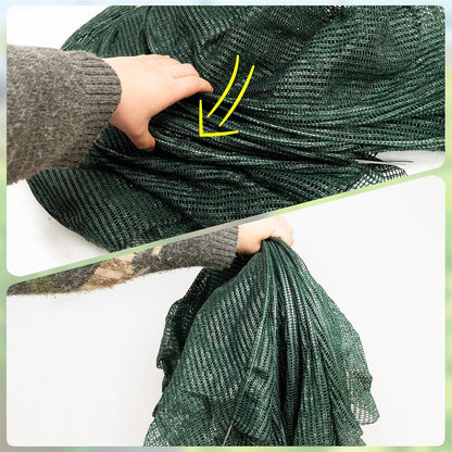 2 in 1 Portable Greenhouse Protection from Sun Heat,Garden Tunnel Shade Net Cover with Quick-Release Technology,Row Covers for Vegetables Plant Cover from Sun (Pack 2)