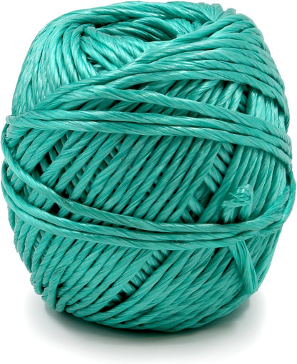 Polypropylene Tomato Twine 164 ft, Garden Plant Ties & Trellis, Green