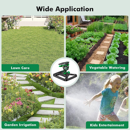 Impact Sprinklers for Yard,Large Area Yard Sprinkler