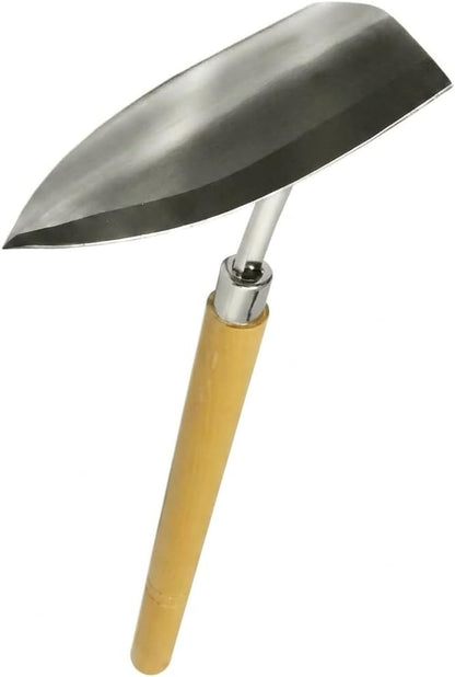 Japanese Triangle Hoe - Stainless Steel Hand Weeding Tool