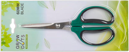 Gardening Scissors Pruning Shears Gardening Hand Pruning Snips with Straight Stainless Trimming Shears 1 Pack