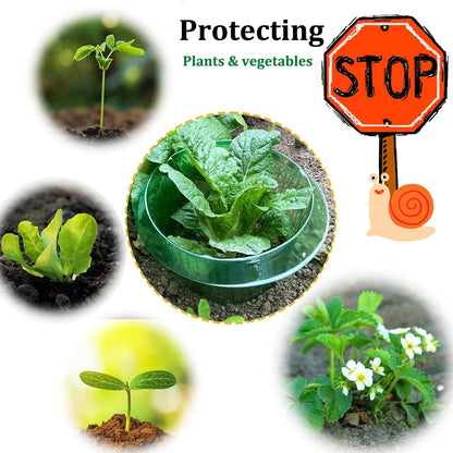 Garden Cloches,20 Pack Reusable Plant Bell Cover,Bell Jar Cloches for Protection Against Sun, Frost, Snails Etc. (Dark Green)