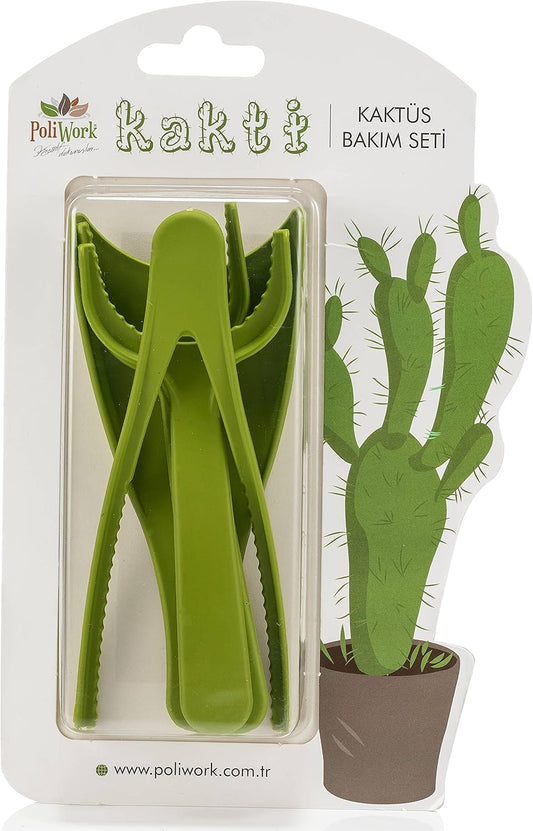 Mini Garden Hand Transplanting Succulent Cacti Cactus Tools Miniature Planting, Set for Fairy Garden, Potting, Houseplant, Bonsai Tools, Bonsai Kit, Shovel, Fork, Green