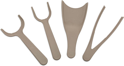Mini Garden Hand Transplanting Succulent Cacti Cactus Tools Miniature Planting, Set for Fairy Garden, Potting, Houseplant, Bonsai Tools, Bonsai Kit, Shovel, Fork, Green