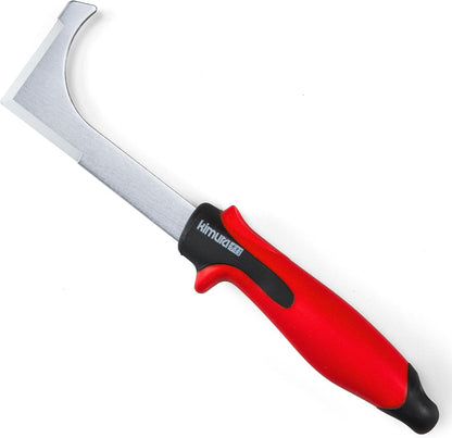 Pro Crack Weeder Crevice Tool, Japanese SK5 Steel, 10.5 inches, Non-Slip Ergonomic Handle, Side Walk Weed Puller, Garden Lawn Yard Tool for Patio, Sidewalk, Deck, Driveway, Cracks