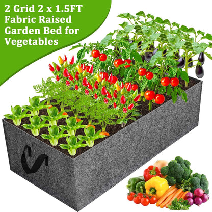 Cucumber Trellis with 46 Gallon Grows Bag, 50 x 54 Inches A Frame Outdoor Greenhouse Trellis and Fabric Raised Bed, Climbing Net and Plant Support Clips for Bean Climbing Plants