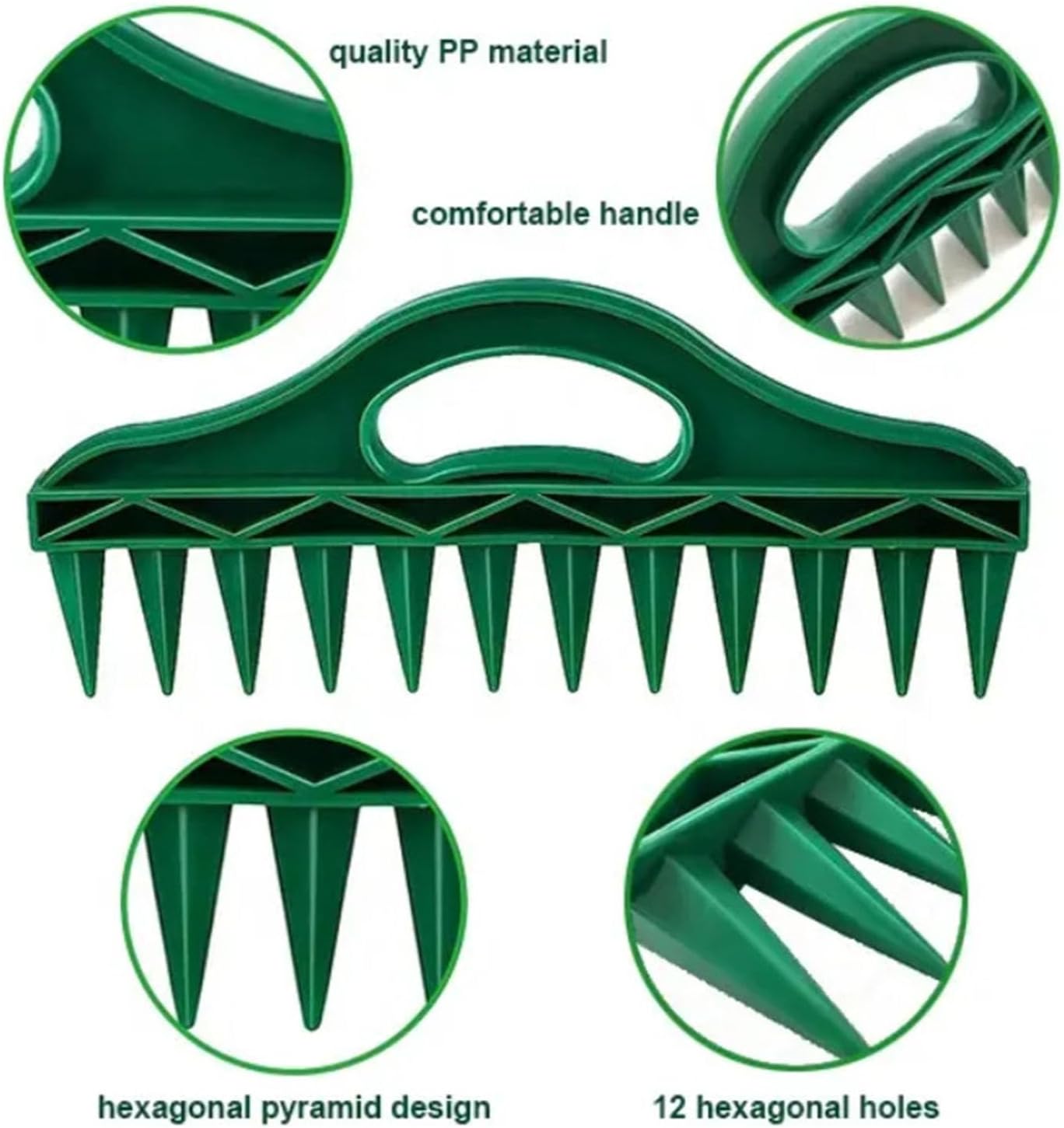ABS Twelve Inch Seed Planter Tool Row Dibber Gardening Sower Matrix