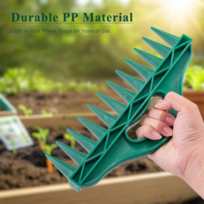 ABS Twelve Inch Seed Planter Tool Row Dibber Gardening Sower Matrix