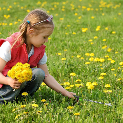 11.5" Dandelion Weeder Puller Tool with Soft Handle