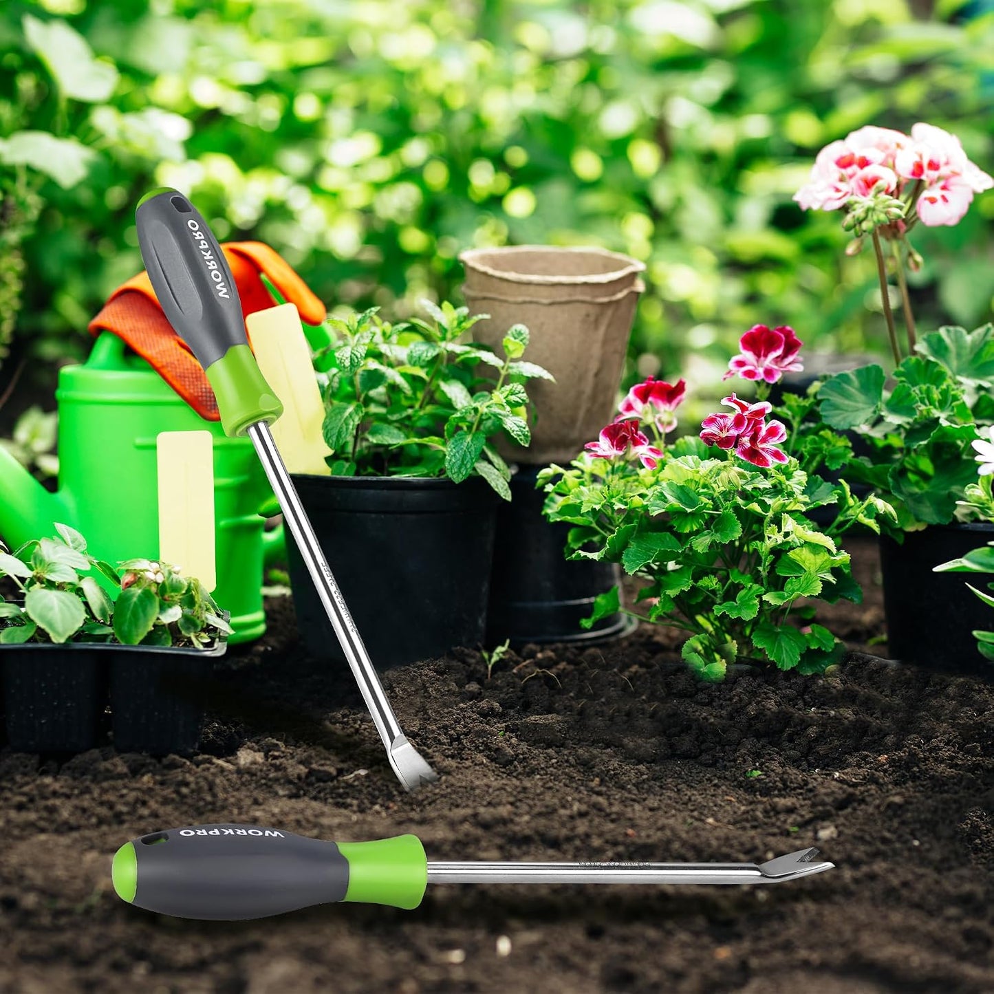 11.5" Dandelion Weeder Puller Tool with Soft Handle