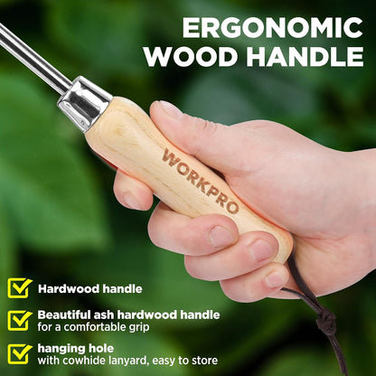 11.5" Dandelion Weeder Puller Tool with Soft Handle