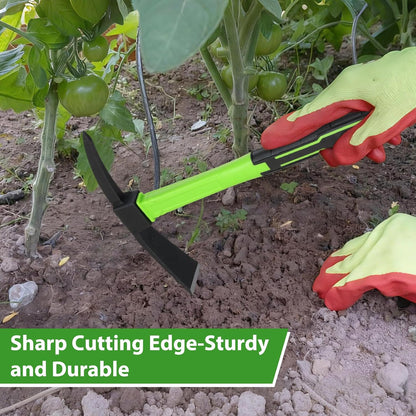 15inch Gardening Pick Durable and Comfortable Handle Garden Tool for Flower Work