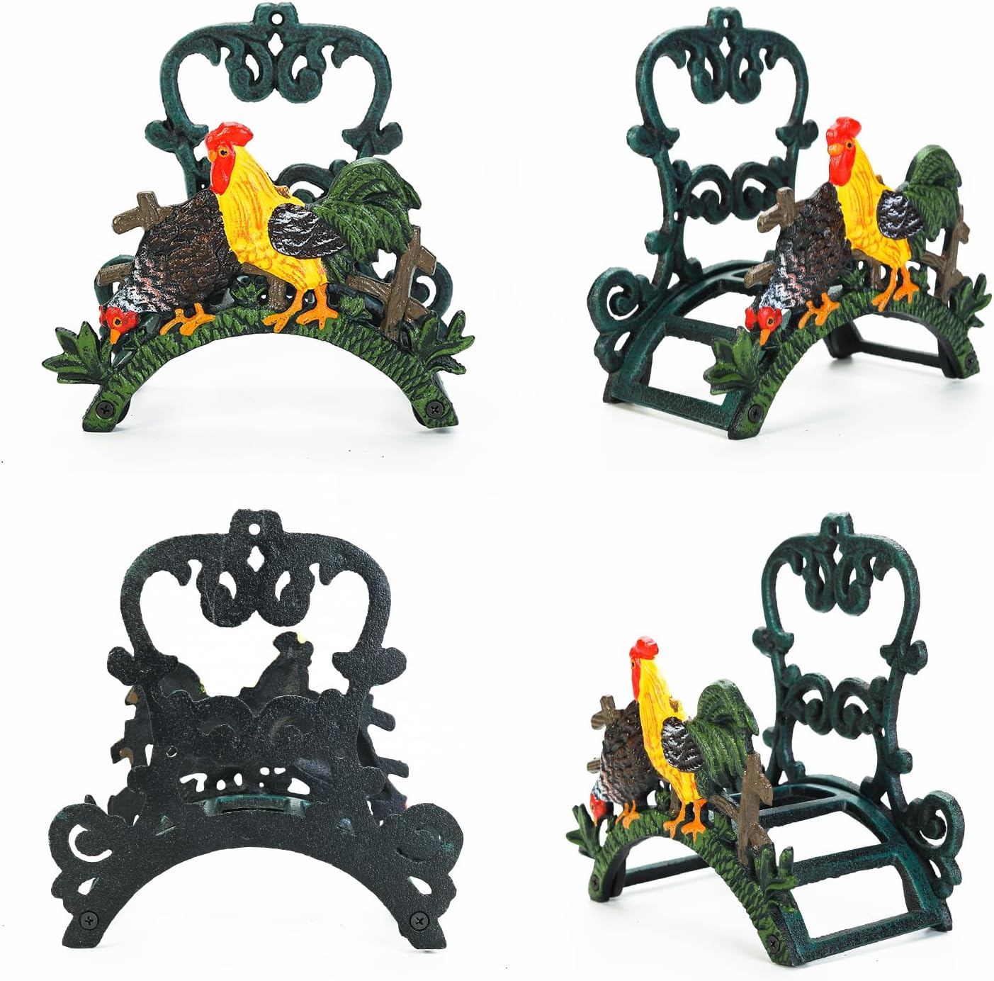 Heavy Duty Cast Iron Hose Holder, Garden & Yard Decorative Wall Mounted Hose Butler, Water Pipe Holds, Rack, Hanger, Antique Wall Decorations