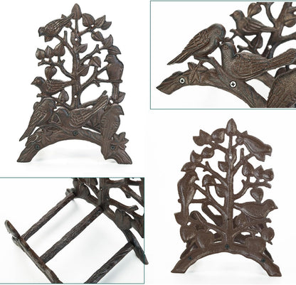 Heavy Duty Cast Iron Hose Holder, Garden & Yard Decorative Wall Mounted Hose Butler, Water Pipe Holds, Rack, Hanger, Antique Wall Decorations