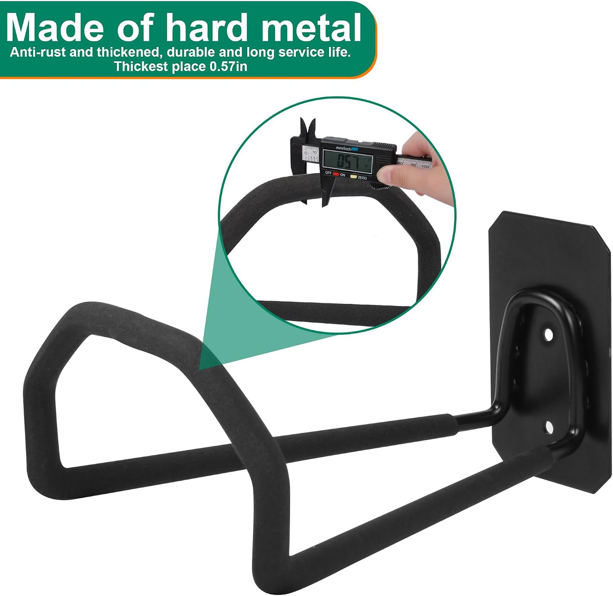 Garden Hose Holder Wall Mount Heavy Duty Water Hose Holders for Outside