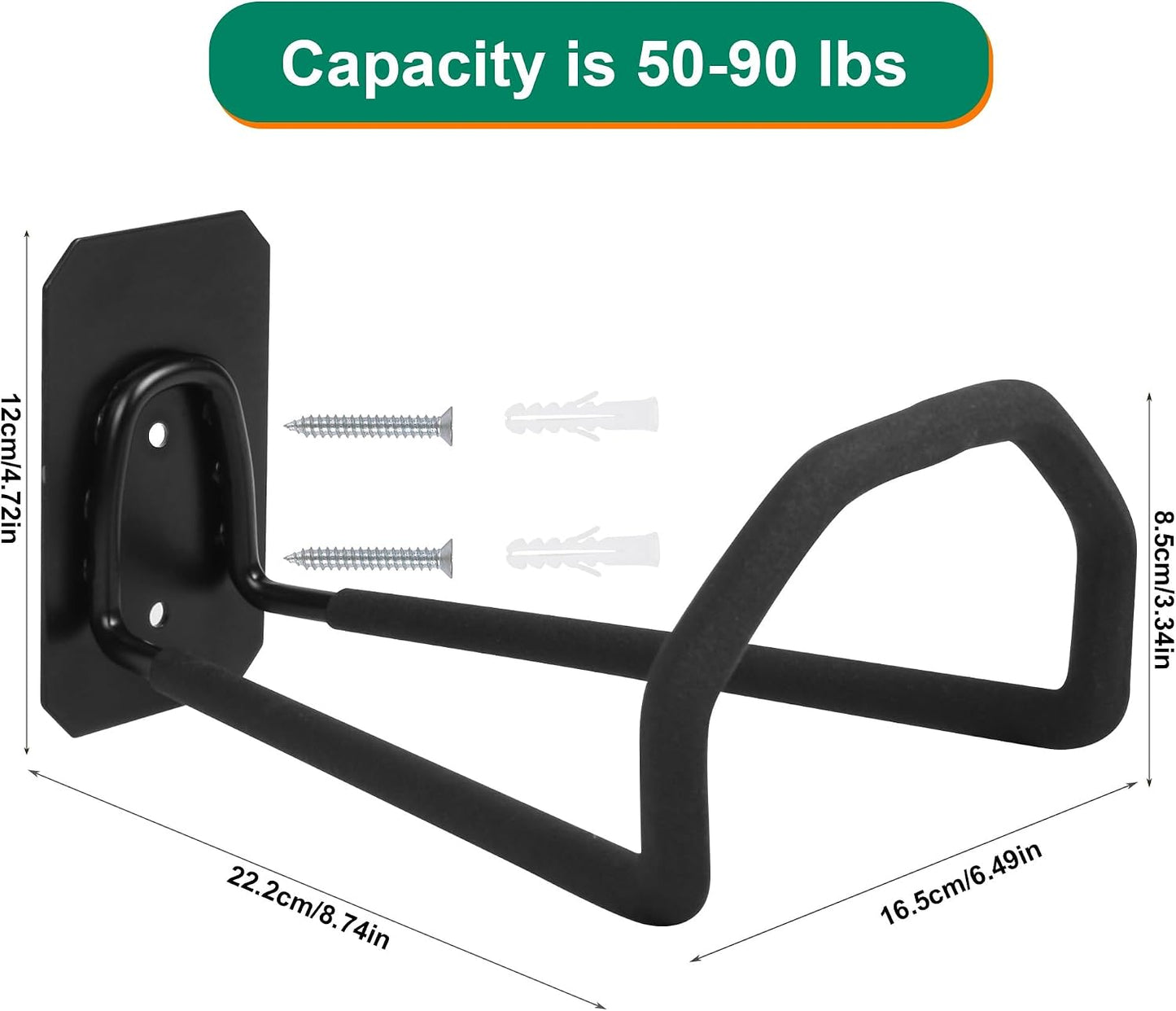 Garden Hose Holder Wall Mount Heavy Duty Water Hose Holders for Outside