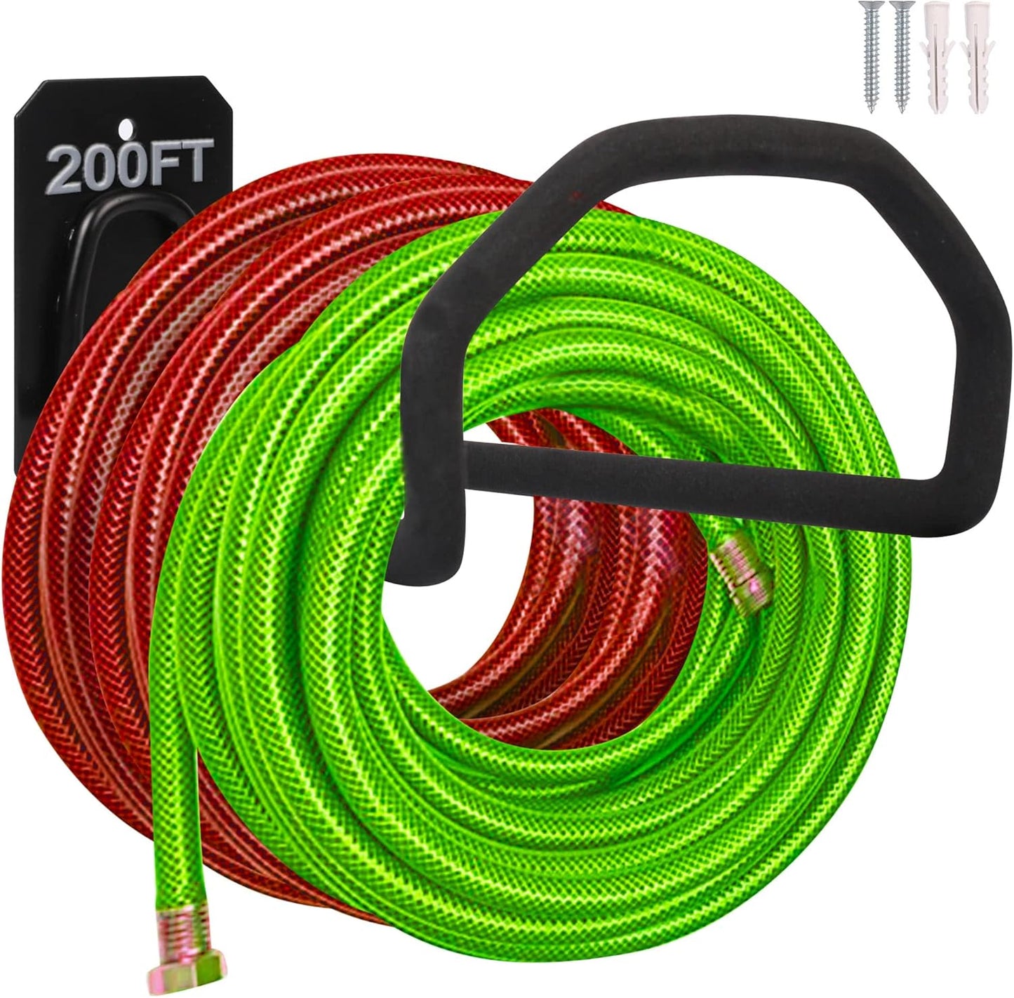 Garden Hose Holder Wall Mount Heavy Duty Water Hose Holders for Outside