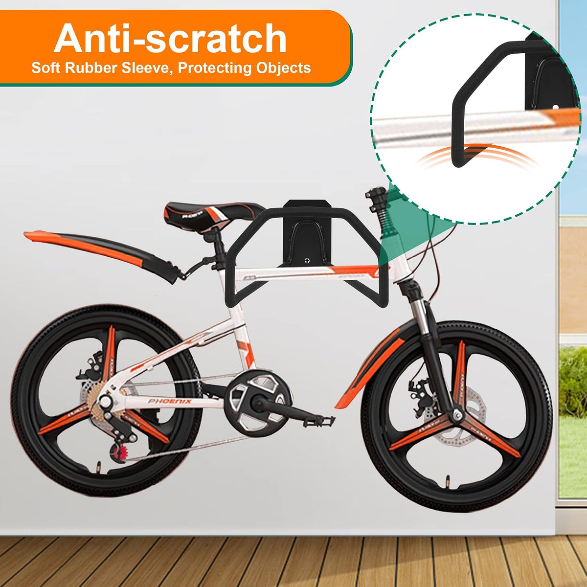 Garden Hose Holder Wall Mount Heavy Duty Water Hose Holders for Outside